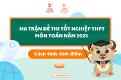 Ma trận đề thi Toán THPT 2025 và cách tính đi�ểm: Những thay đổi quan trọng cần biết