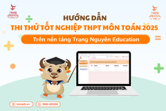 Hướng dẫn Thi thử Tốt nghiệp THPT môn Toán năm 2025